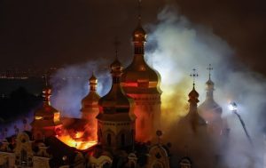 Києво-Печерська Лавра-пожежа