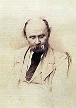 Тарас Шевченко. Світлина 1860 р. (Вікіпедія)