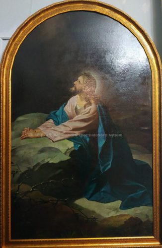 Моління про чашу. Полотно, олія.